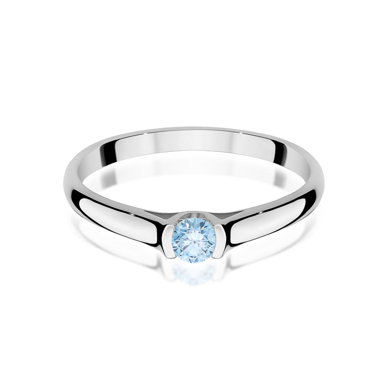 Inel Aur 14K cu Diamant de Laborator 0.15 ct, imaginea 10 din 12