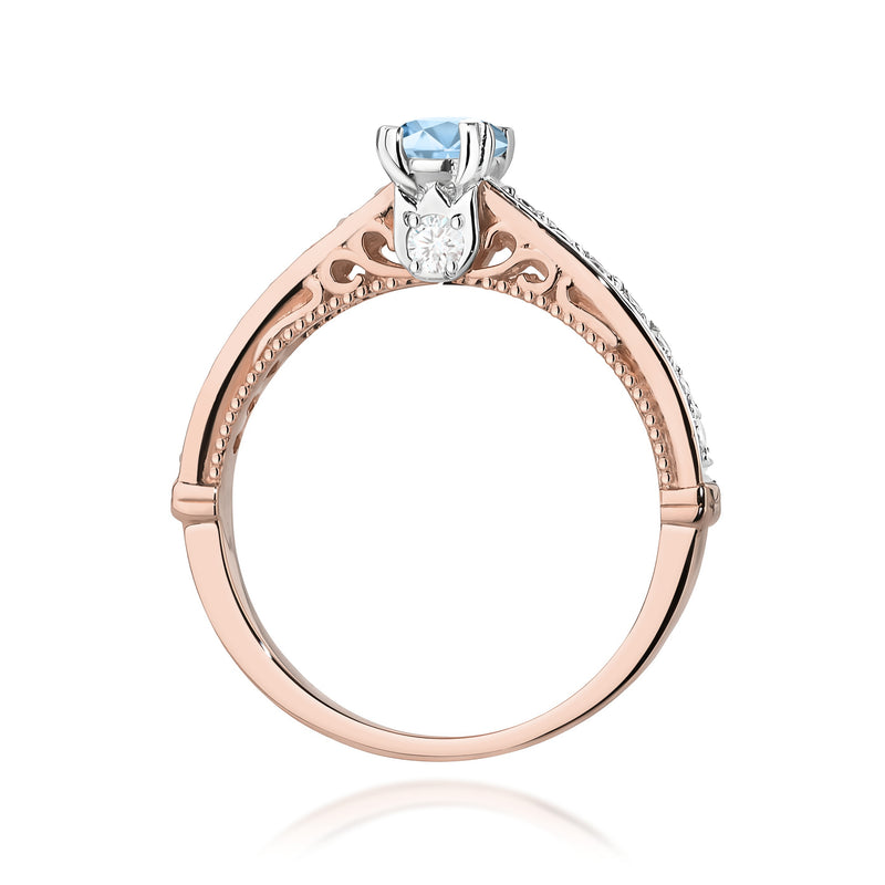 Inel Aur 14K cu Diamante de Laborator 0.56 ct, imaginea 7 din 12