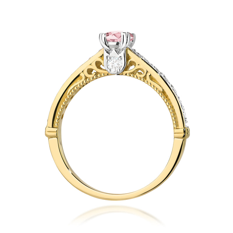 Inel Aur 14K cu Diamante de Laborator 0.56 ct, imaginea 3 din 12