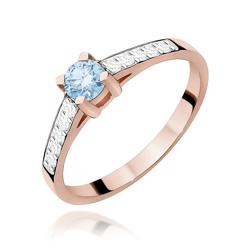 Inel Aur 14K cu Diamante de Laborator 0.45 ct, imaginea 5 din 12