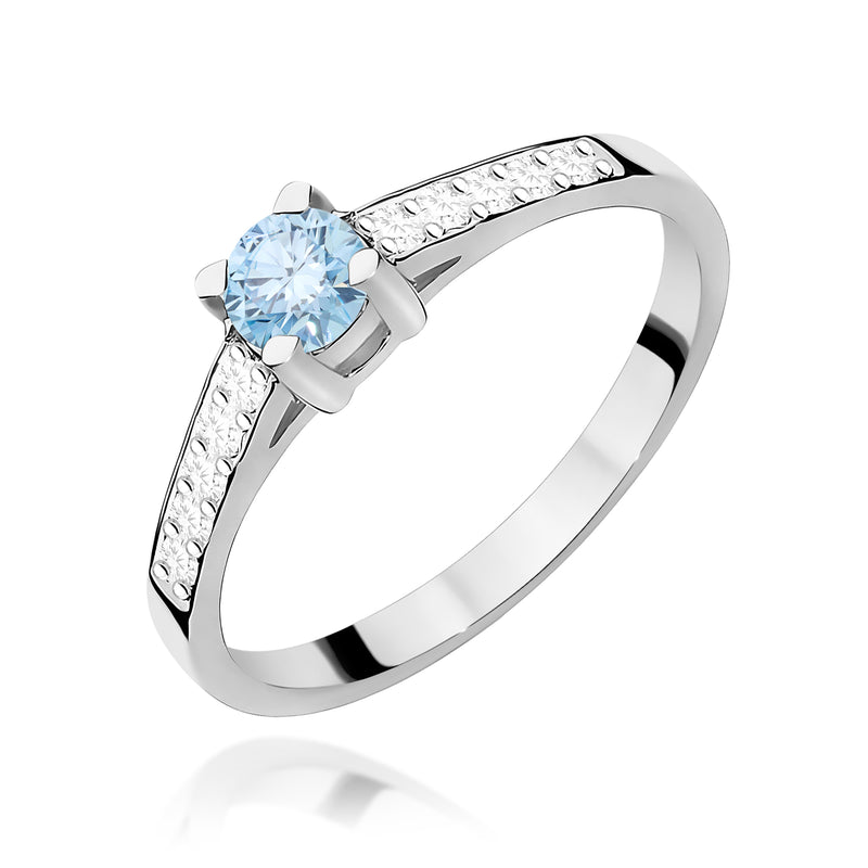 Inel Aur 14K cu Diamante de Laborator 0.45 ct, imaginea 9 din 12