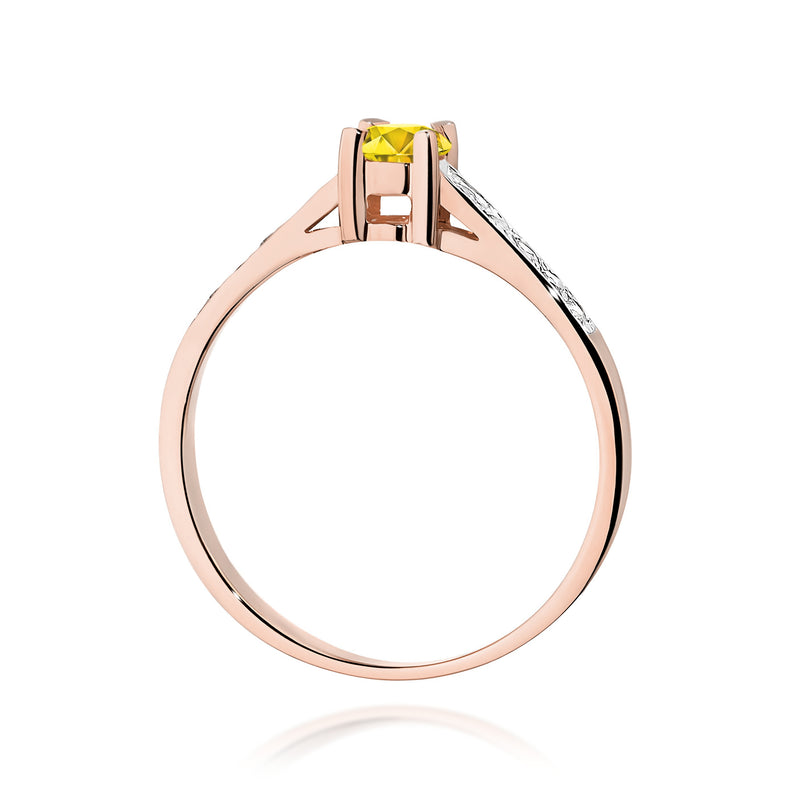 Inel Aur 14K cu Diamante de Laborator 0.45 ct, imaginea 7 din 12