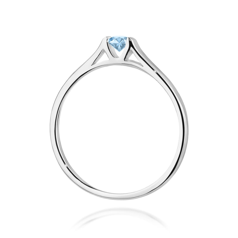 Inel Aur 9K cu Diamant de Laborator 0.15 ct, imaginea 7 din 8