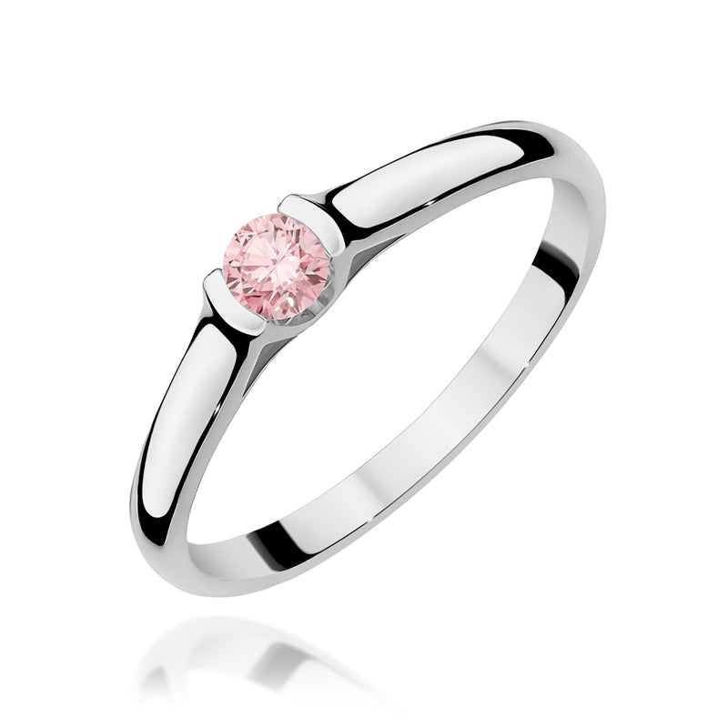 Inel Aur 9K cu Diamant de Laborator 0.15 ct, imaginea 5 din 8