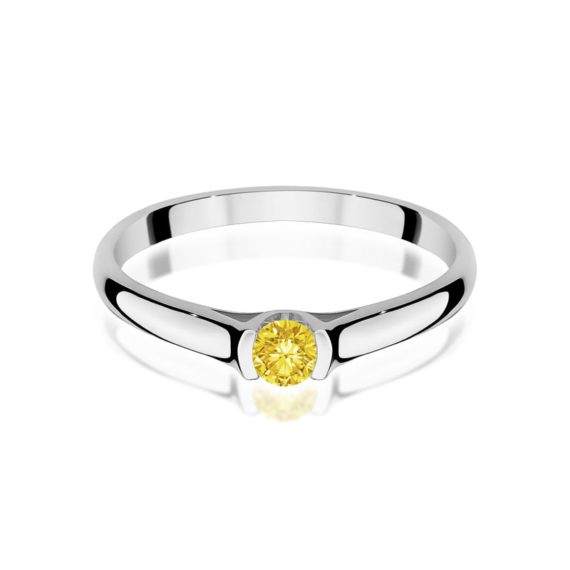 Inel Aur 9K cu Diamant de Laborator 0.15 ct, imaginea 6 din 8