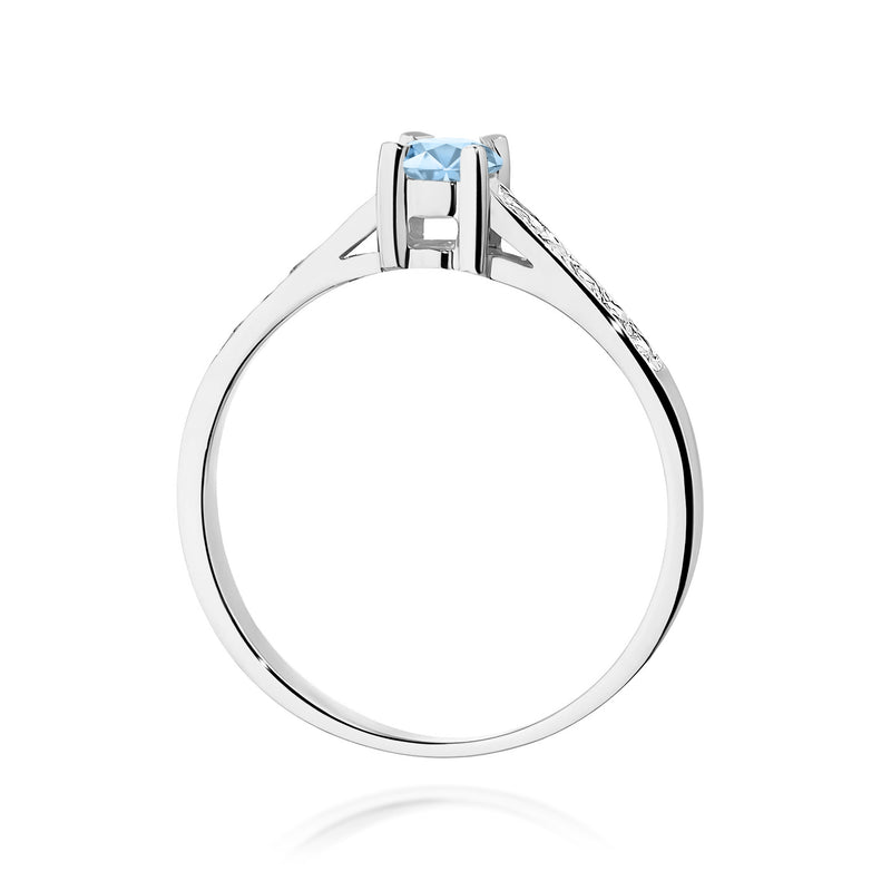 Inel Aur 9K cu Diamante de Laborator 0.45 ct, imaginea 7 din 8
