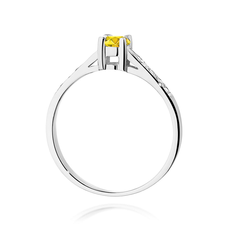 Inel Aur 9K cu Diamante de Laborator 0.45 ct, imaginea 7 din 8