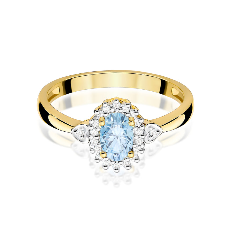 Inel Aur 14K cu Diamante de Laborator 0.60 ct, imaginea 2 din 12