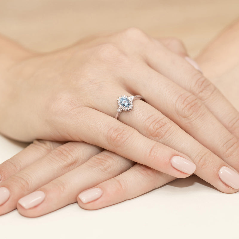 Inel Aur 14K cu Diamante de Laborator 0.60 ct, imaginea 8 din 12