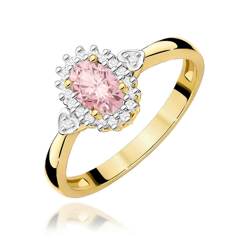 Inel Aur 14K cu Diamante de Laborator 0.70 ct — Aur galben
