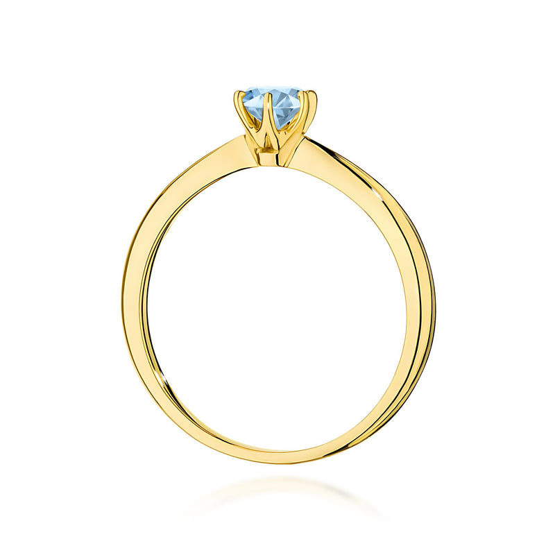 Inel Aur 14K cu Diamant de Laborator 0.50 ct, imaginea 3 din 12