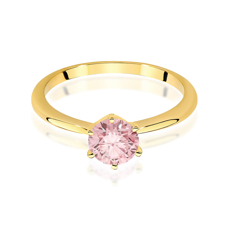 Inel Aur 14K cu Diamant de Laborator 1.00 ct, imaginea 2 din 12