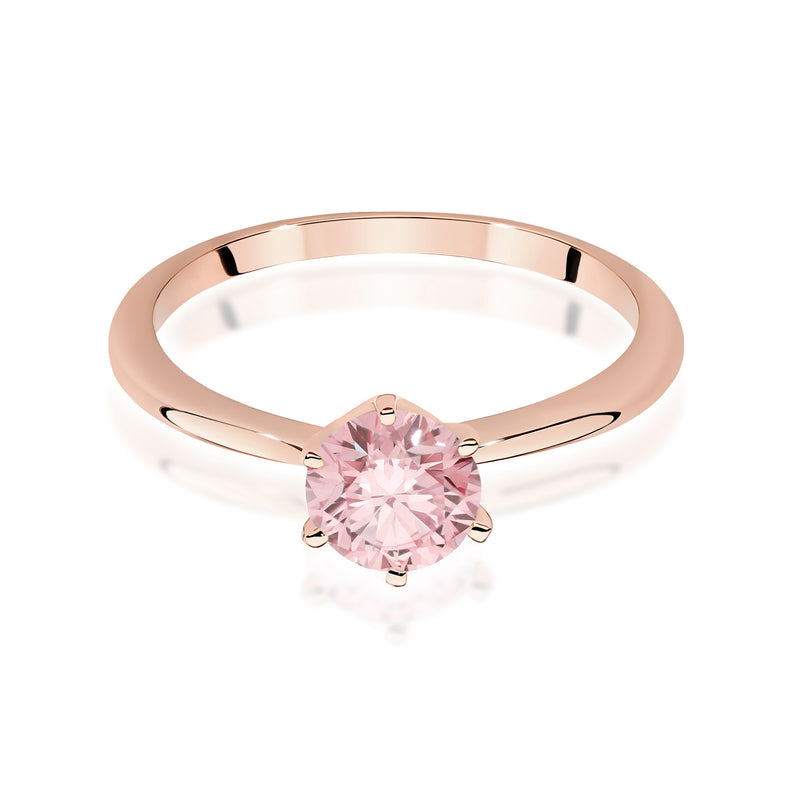 Inel Aur 14K cu Diamant de Laborator 1.00 ct, imaginea 6 din 12