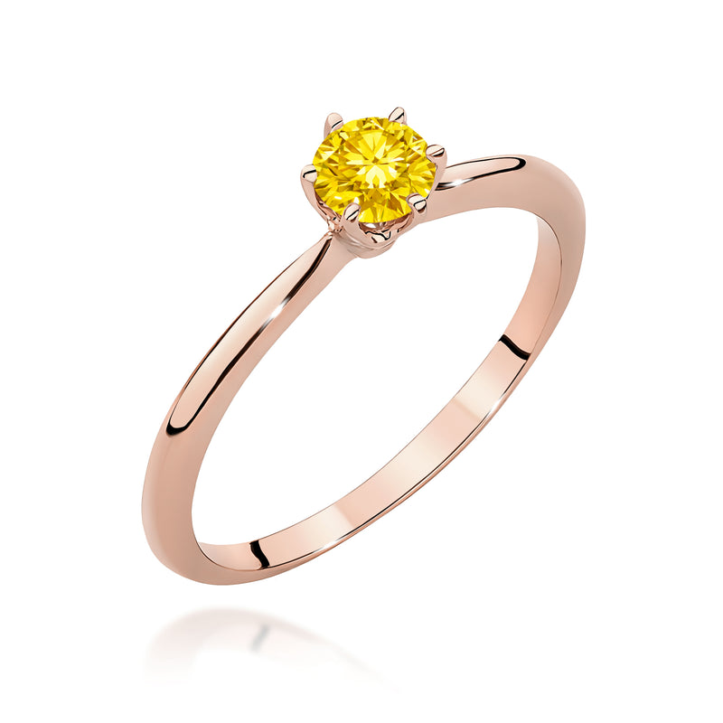 Inel Aur 14K cu Diamant de Laborator 0.50 ct, imaginea 5 din 12