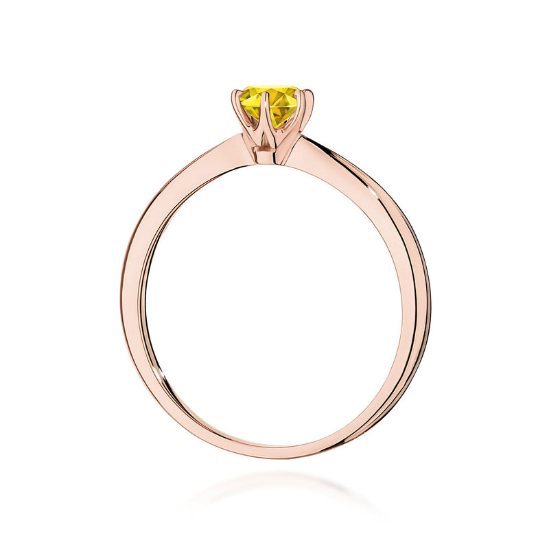Inel Aur 14K cu Diamant de Laborator 0.50 ct, imaginea 7 din 12