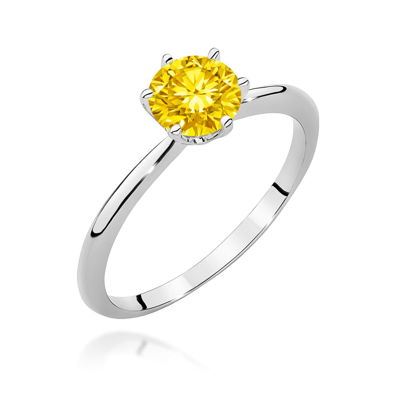 Inel Aur 14K cu Diamant de Laborator 1.00 ct, imaginea 9 din 12