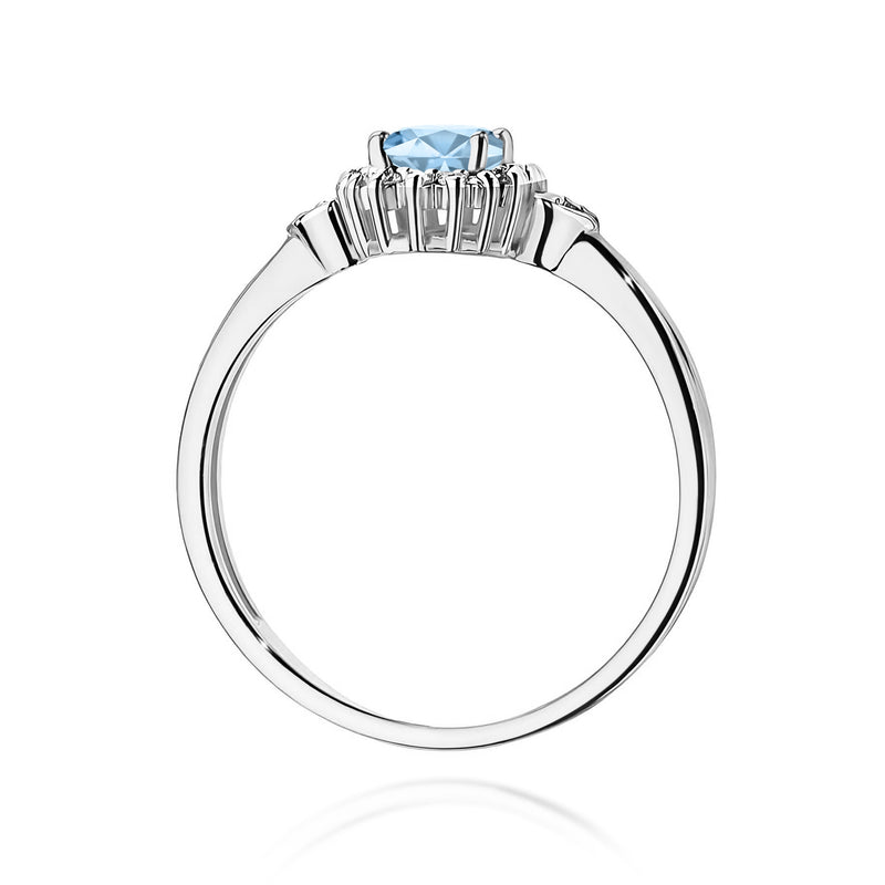 Inel Aur 9K cu Diamante de Laborator 0.60 ct, imaginea 7 din 8