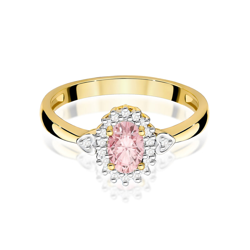 Inel Aur 9K cu Diamante de Laborator 0.70 ct, imaginea 2 din 8