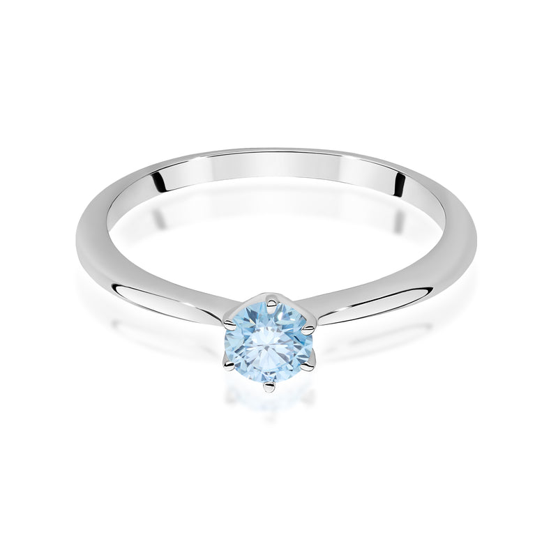 Inel Aur 9K cu Diamant de Laborator 0.50 ct, imaginea 10 din 12