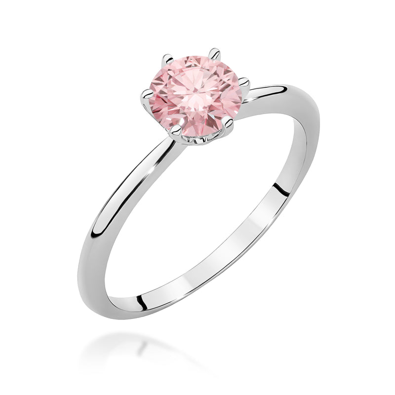 Inel Aur 9K cu Diamant de Laborator 1.00 ct, imaginea 5 din 8