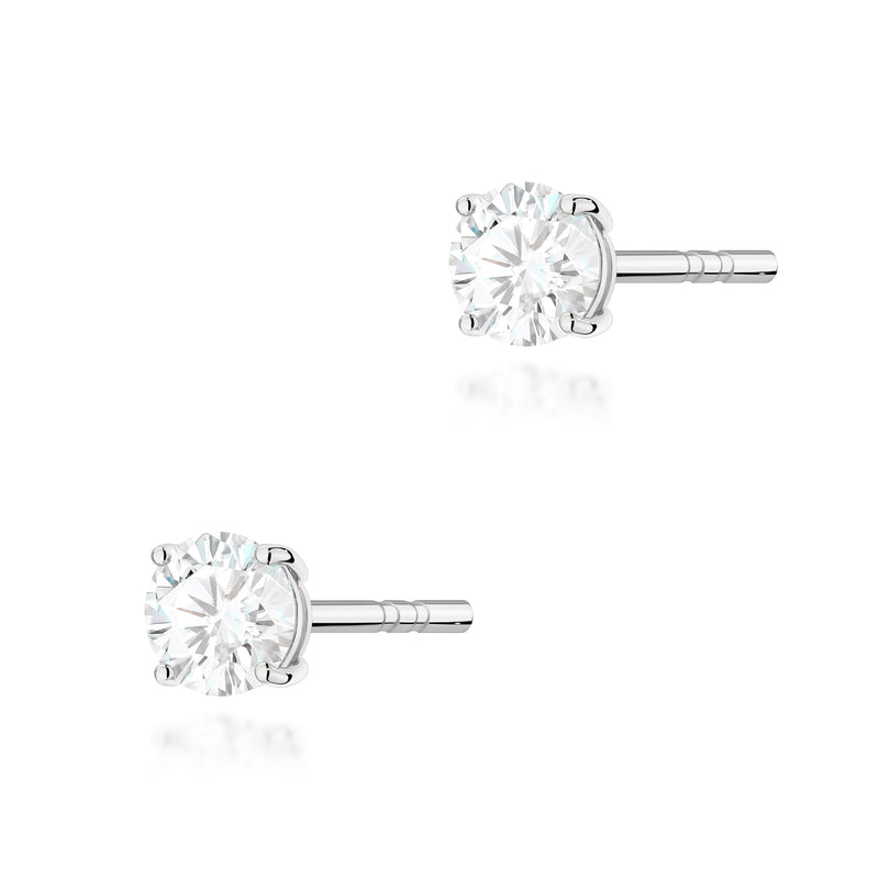 Cercei Aur 14K cu Diamant Natural 0.30 ct, imaginea 7 din 9