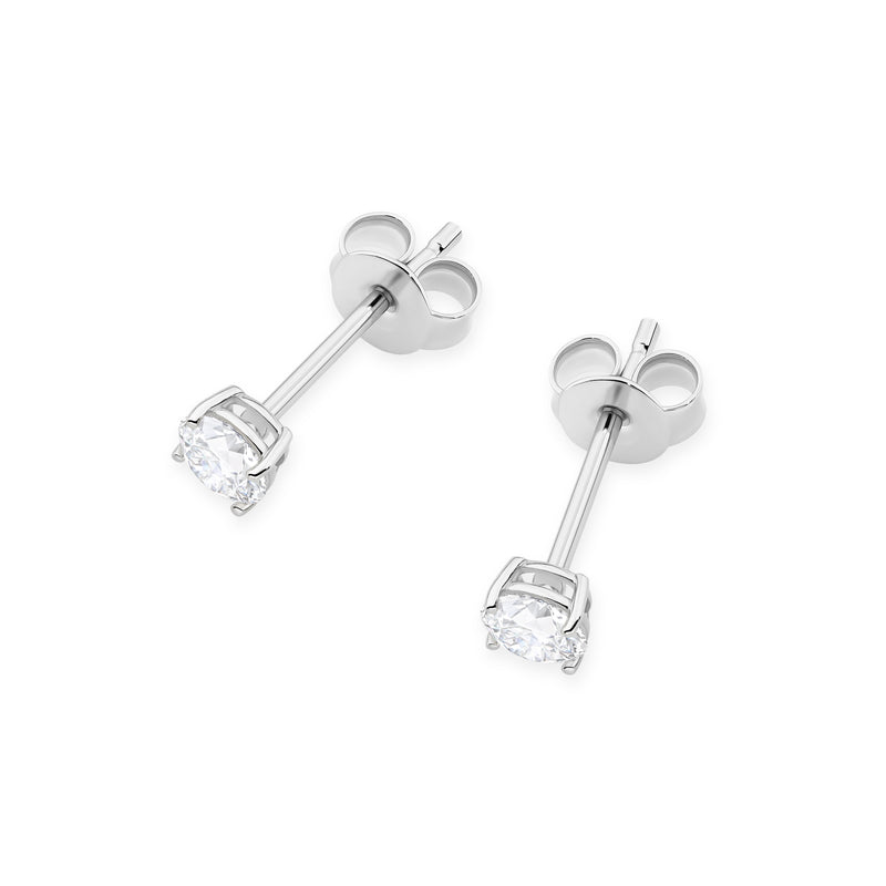 Cercei Aur 14K cu Diamant Natural 0.30 ct, imaginea 8 din 9