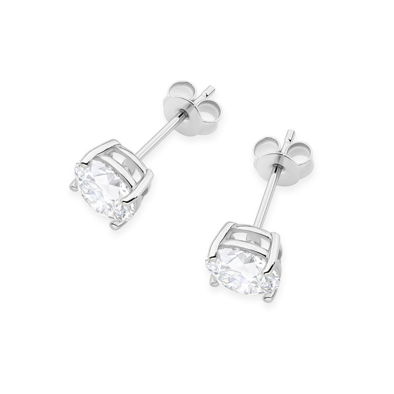Cercei Aur 14K cu Diamant Natural 1.50 ct, imaginea 8 din 9