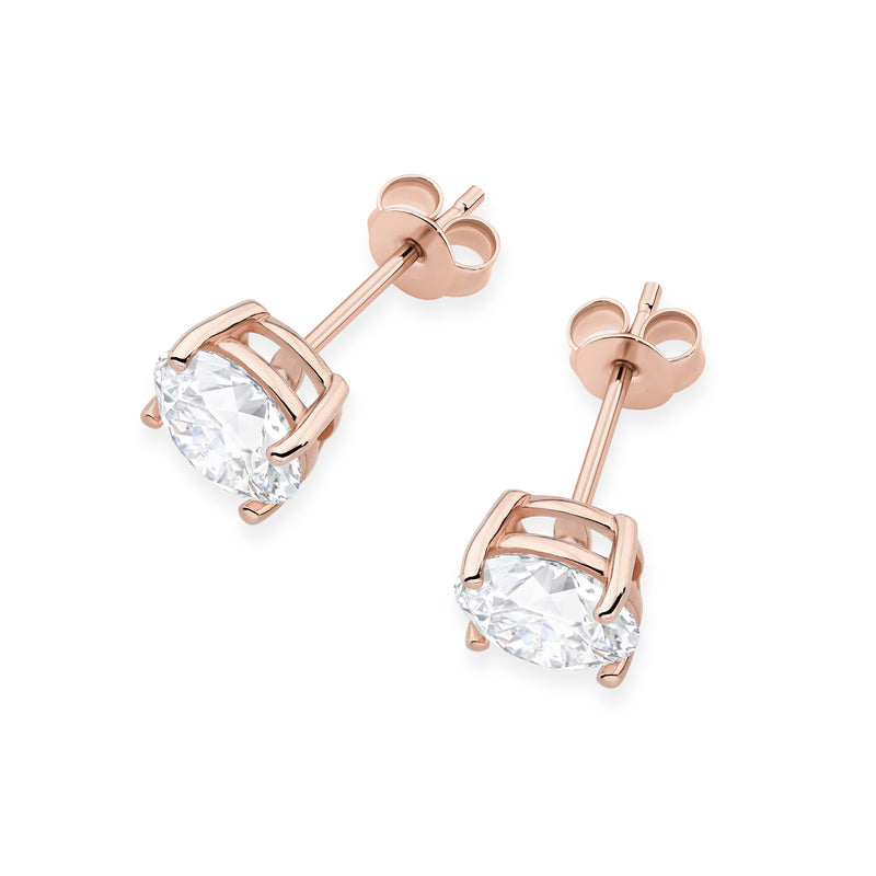 Cercei Aur 14K cu Diamant Natural 2.00 ct, imaginea 5 din 9