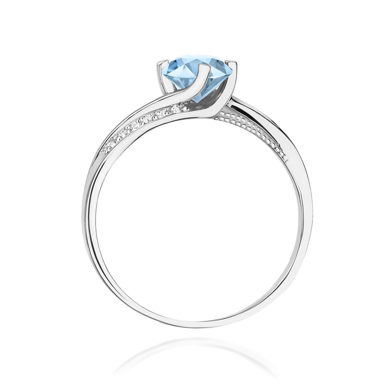 Inel Aur 14K cu Diamante de Laborator 0.55 ct, imaginea 11 din 12