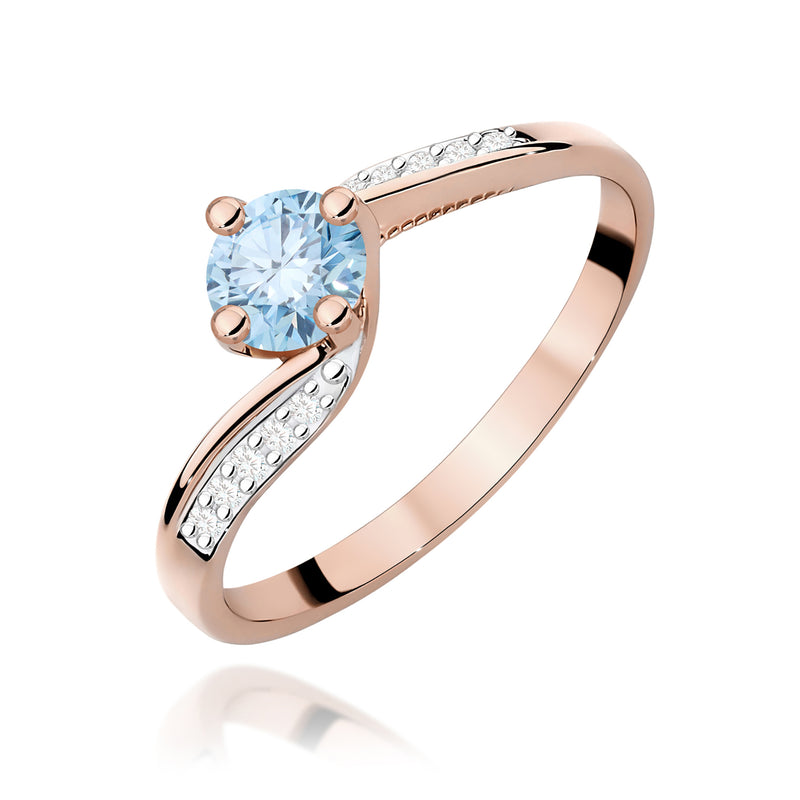 Inel Aur 14K cu Diamante de Laborator 0.55 ct, imaginea 5 din 12