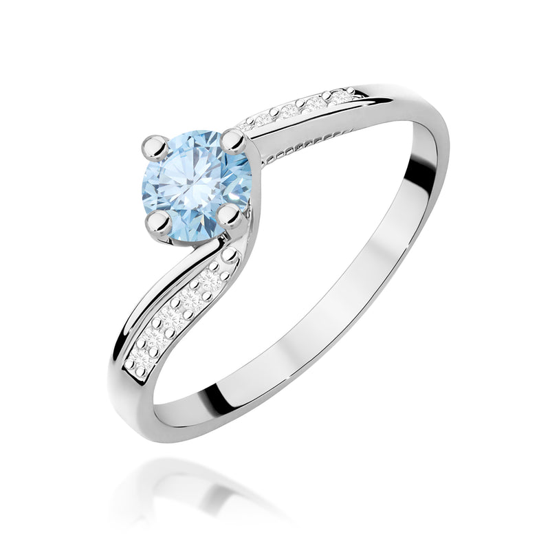 Inel Aur 14K cu Diamante de Laborator 0.55 ct, imaginea 9 din 12