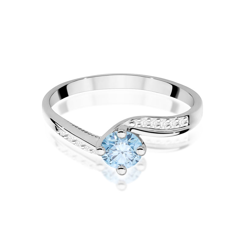 Inel Aur 14K cu Diamante de Laborator 0.55 ct, imaginea 10 din 12