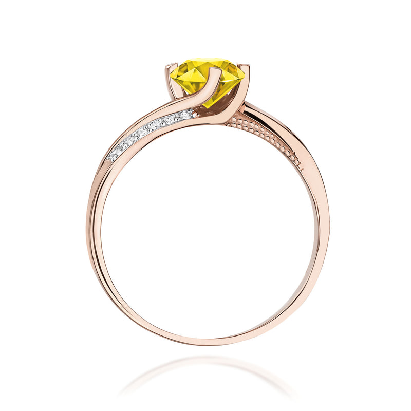 Inel Aur 14K cu Diamante de Laborator 0.55 ct, imaginea 7 din 12