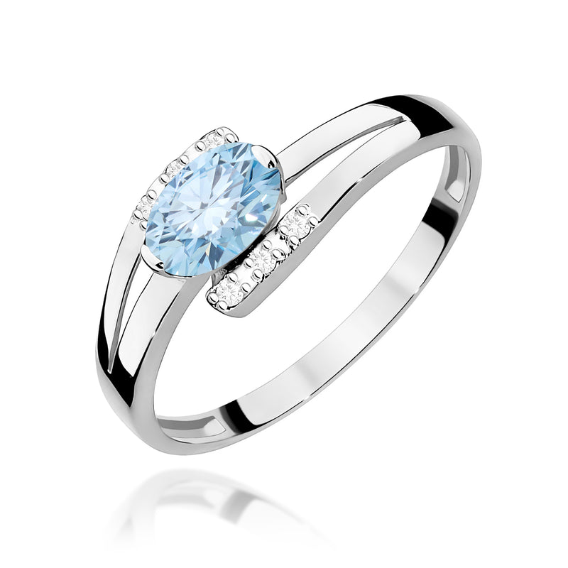 Inel Aur 14K cu Diamante de Laborator 0.55 ct, imaginea 9 din 12