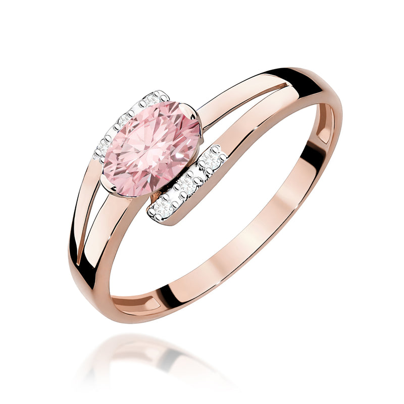 Inel Aur 14K cu Diamante de Laborator 0.55 ct, imaginea 5 din 12