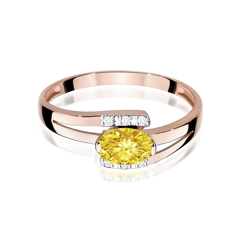 Inel Aur 14K cu Diamante de Laborator 0.55 ct, imaginea 6 din 12