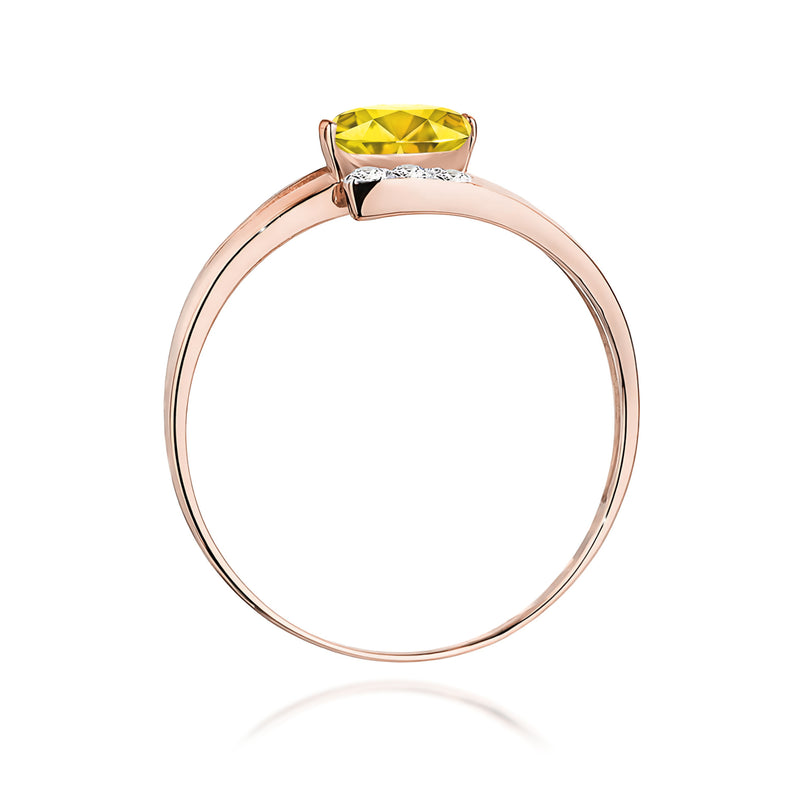 Inel Aur 14K cu Diamante de Laborator 0.55 ct, imaginea 7 din 12