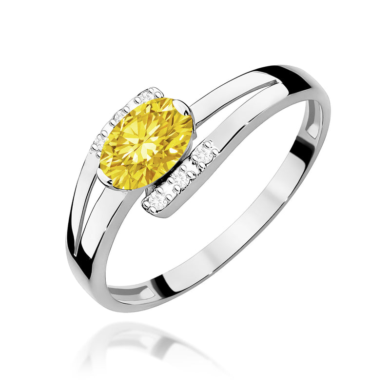 Inel Aur 14K cu Diamante de Laborator 0.55 ct, imaginea 9 din 12