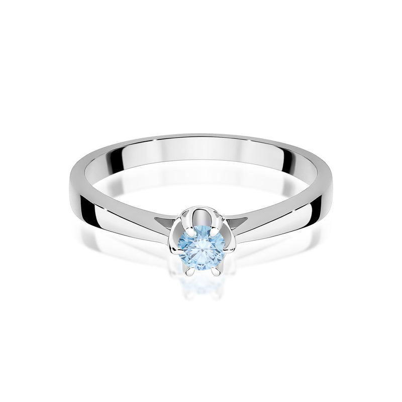 Inel Aur 14K cu Diamant de Laborator 0.12 ct, imaginea 10 din 12