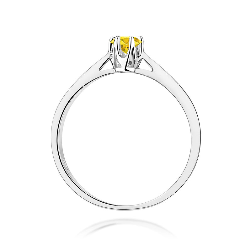 Inel Aur 14K cu Diamant de Laborator 0.12 ct, imaginea 11 din 12