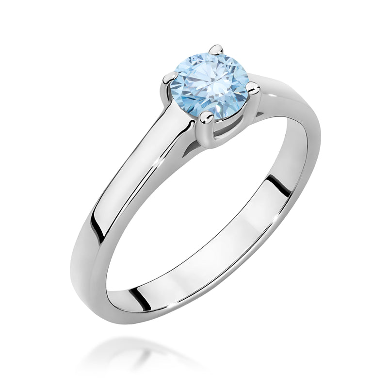Inel Aur 14K cu Diamant de Laborator 0.50 ct, imaginea 9 din 12