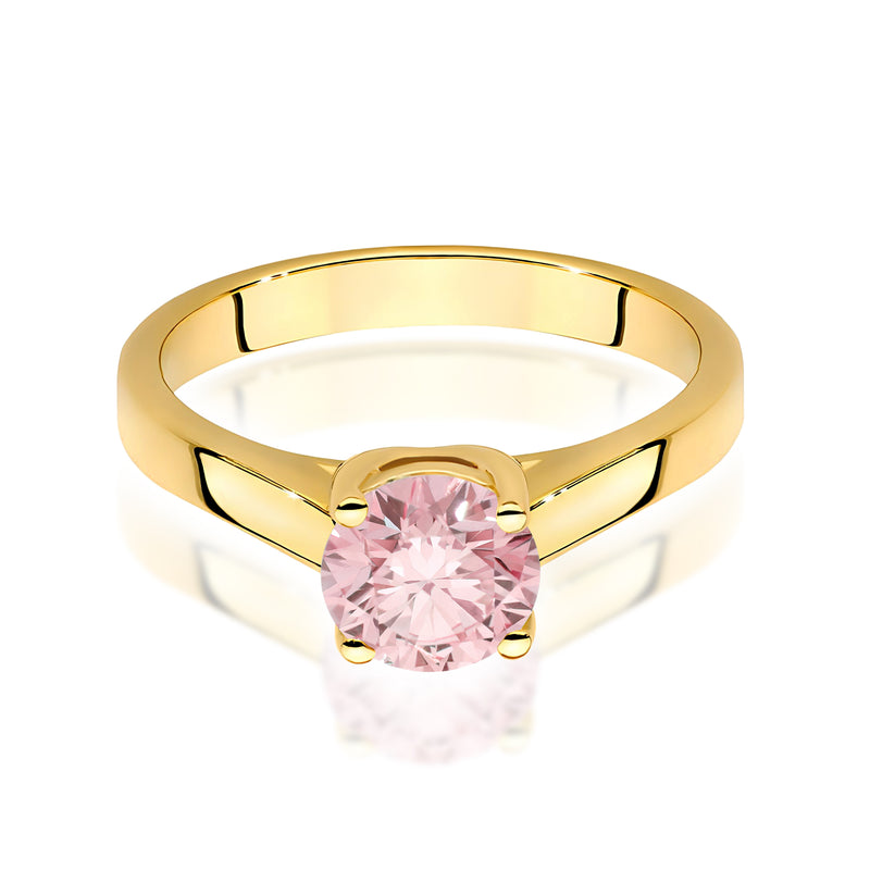 Inel Aur 14K cu Diamant de Laborator 1.00 ct, imaginea 2 din 12