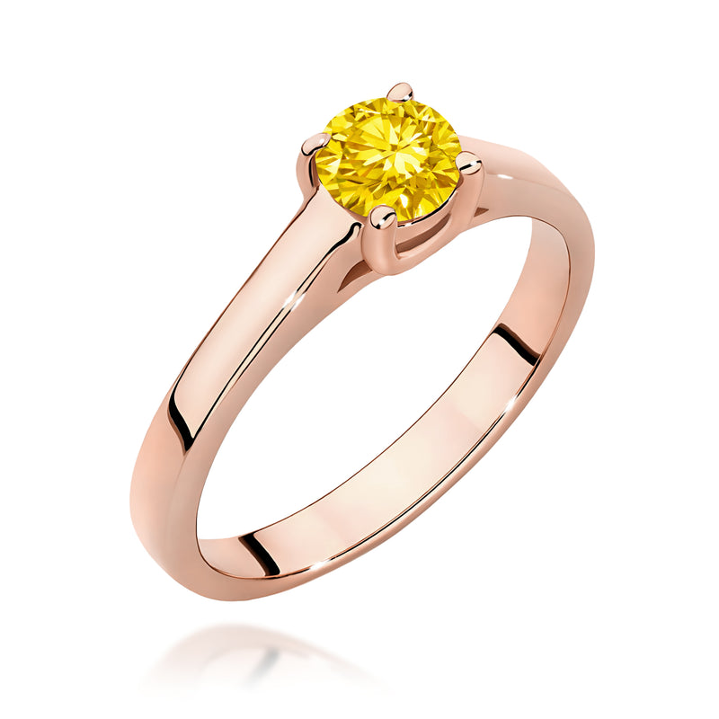 Inel Aur 14K cu Diamant de Laborator 0.50 ct, imaginea 5 din 12