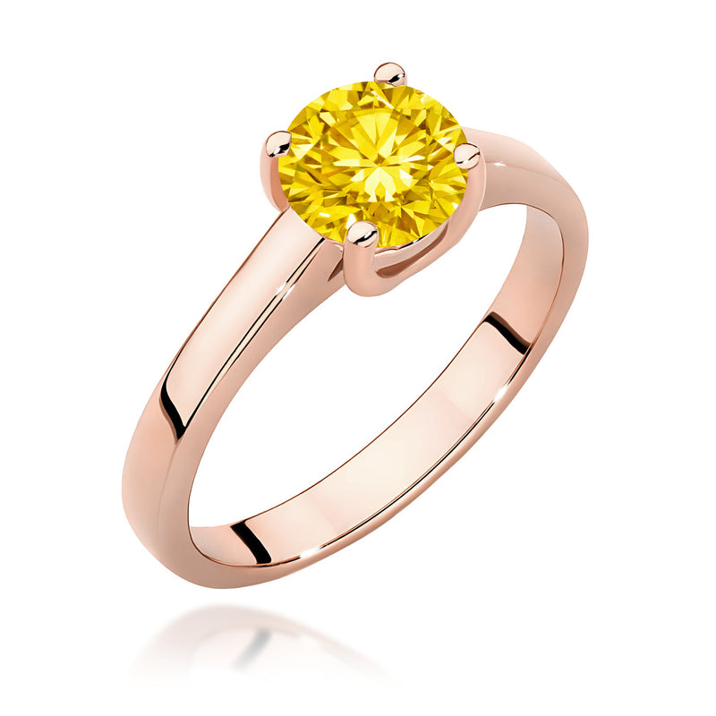 Inel Aur 14K cu Diamant de Laborator 1.00 ct, imaginea 5 din 12