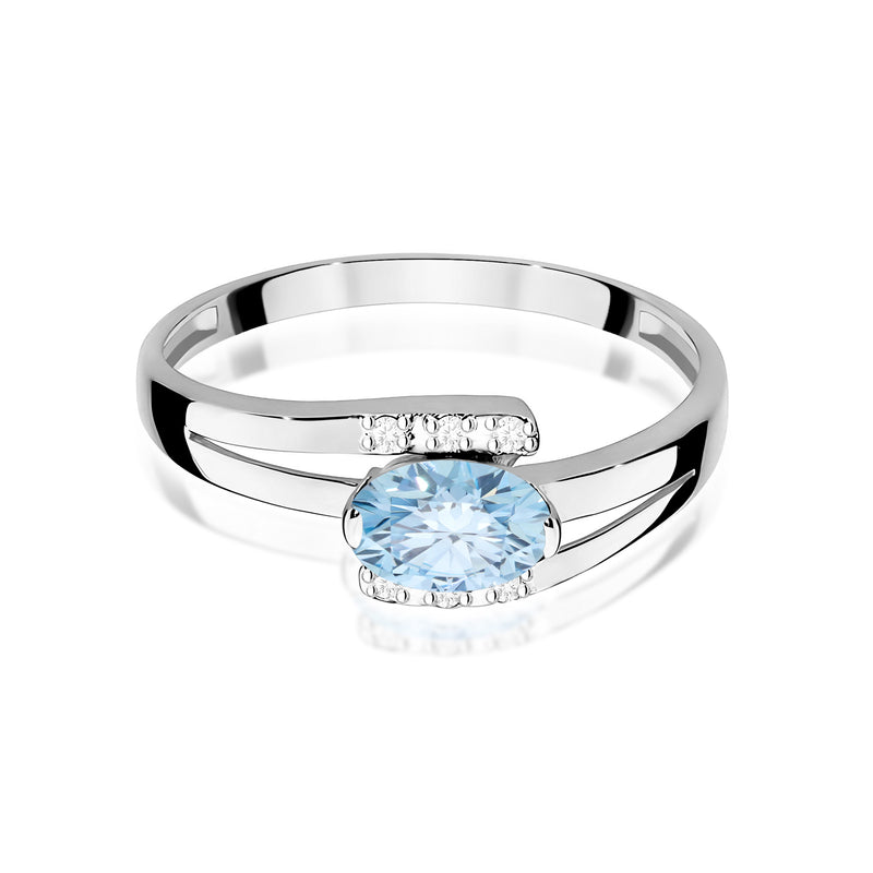 Inel Aur 9K cu Diamante de Laborator 0.55 ct, imaginea 6 din 8