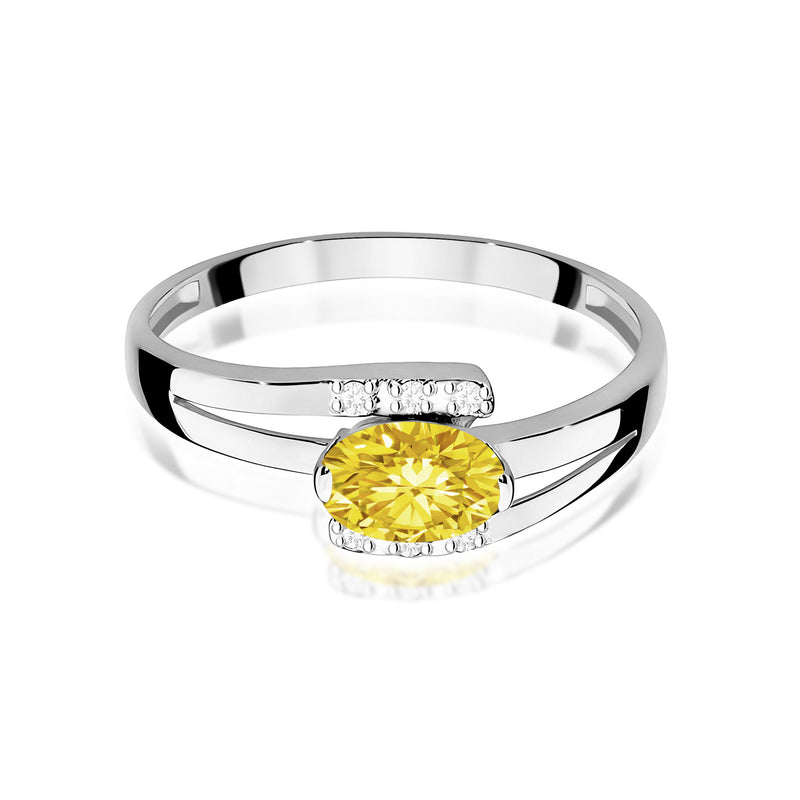 Inel Aur 9K cu Diamante de Laborator 0.55 ct, imaginea 6 din 8
