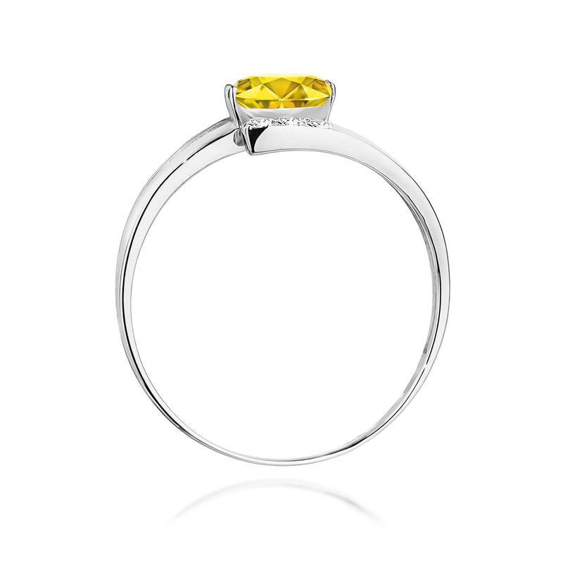 Inel Aur 9K cu Diamante de Laborator 0.55 ct, imaginea 7 din 8