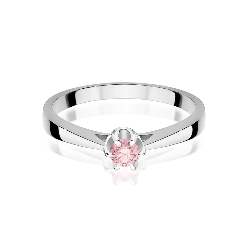 Inel Aur 9K cu Diamant de Laborator 0.12 ct, imaginea 6 din 8
