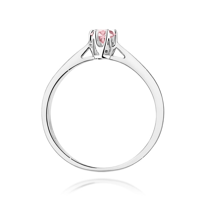 Inel Aur 9K cu Diamant de Laborator 0.12 ct, imaginea 7 din 8