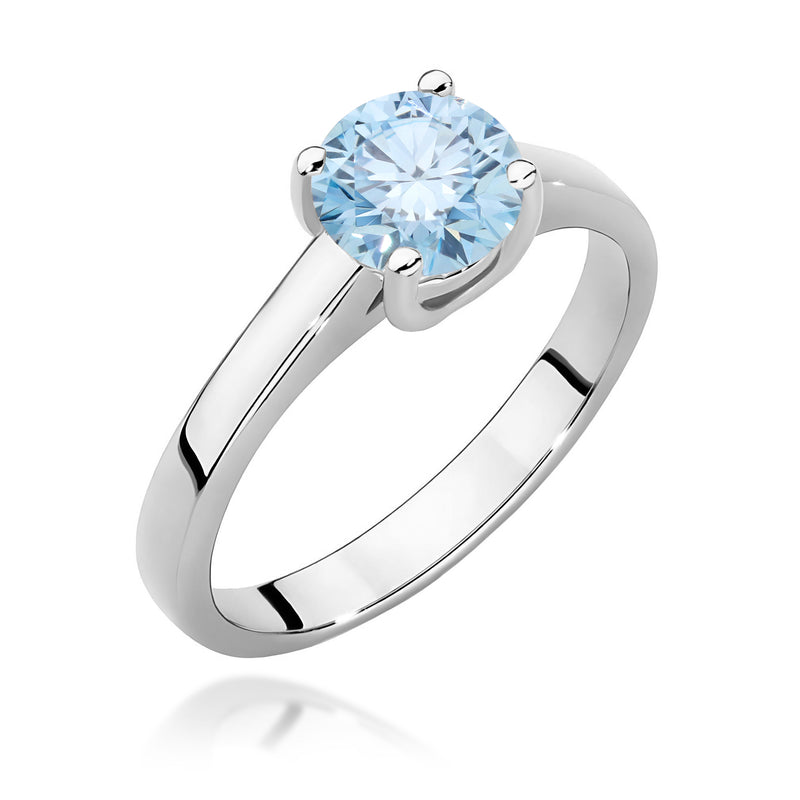 Inel Aur 9K cu Diamant de Laborator 1.00 ct, imaginea 5 din 8